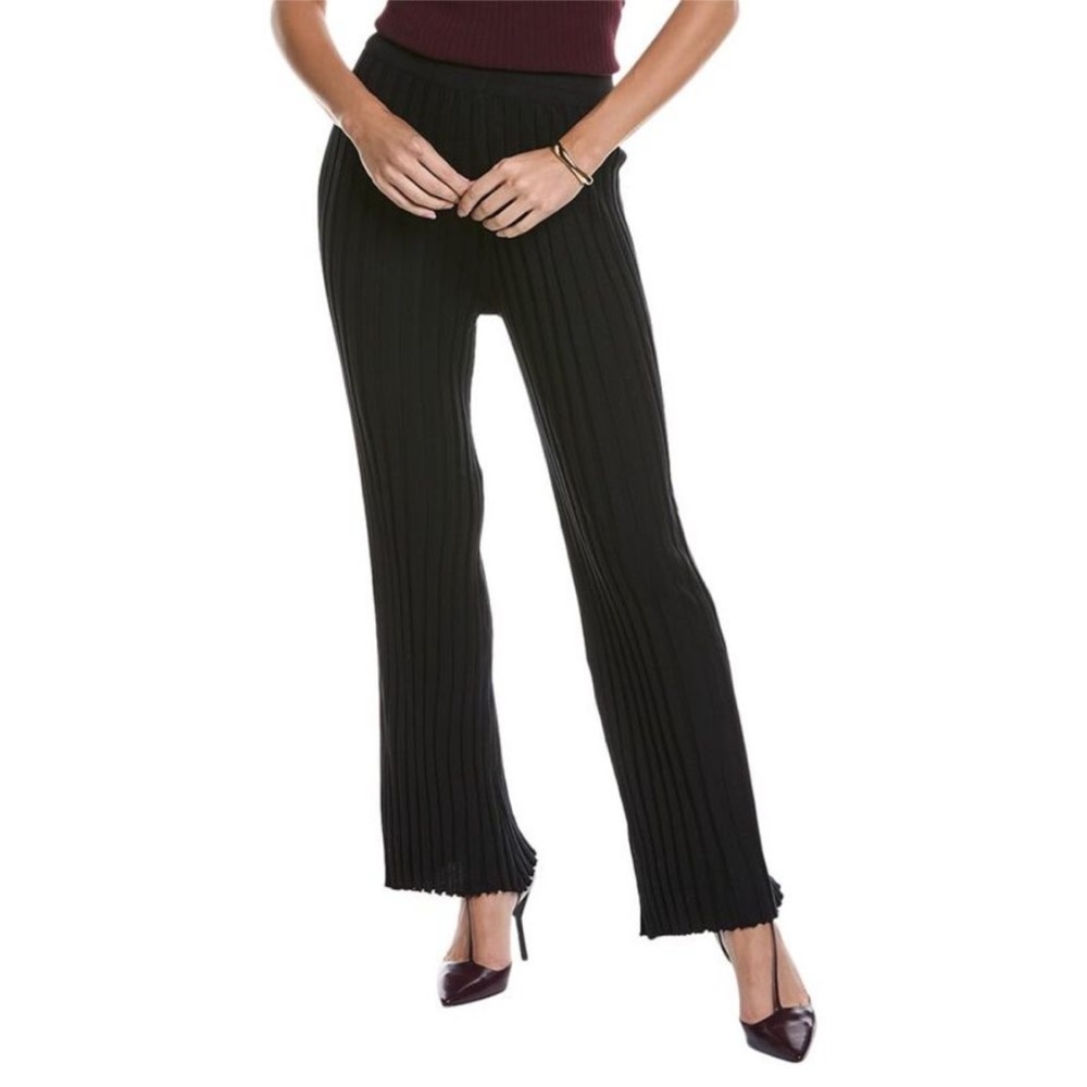 HL Affair New York Sweater Pant M Medium Ribbed Black Stretch